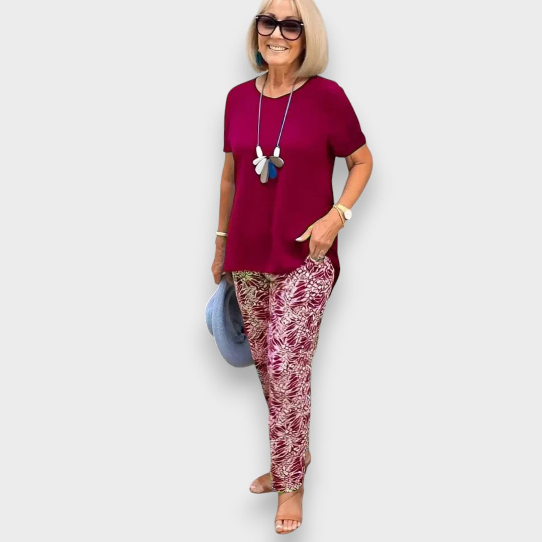 Selin | Zarif uyumlu şık iki parçalı takım