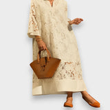 Eda | Nakışlı zarif elbise