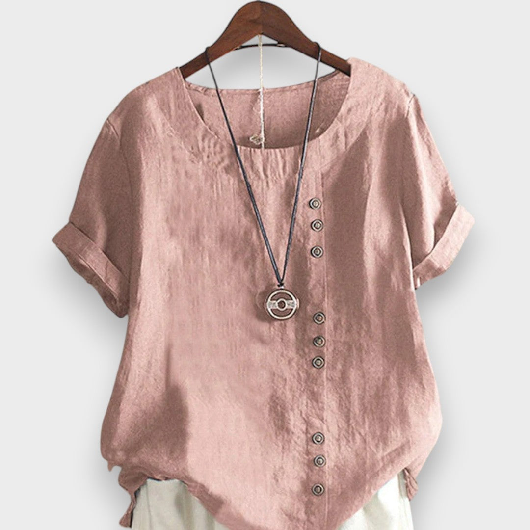 Kardelen | Kadın Kısa Kollu Bluz