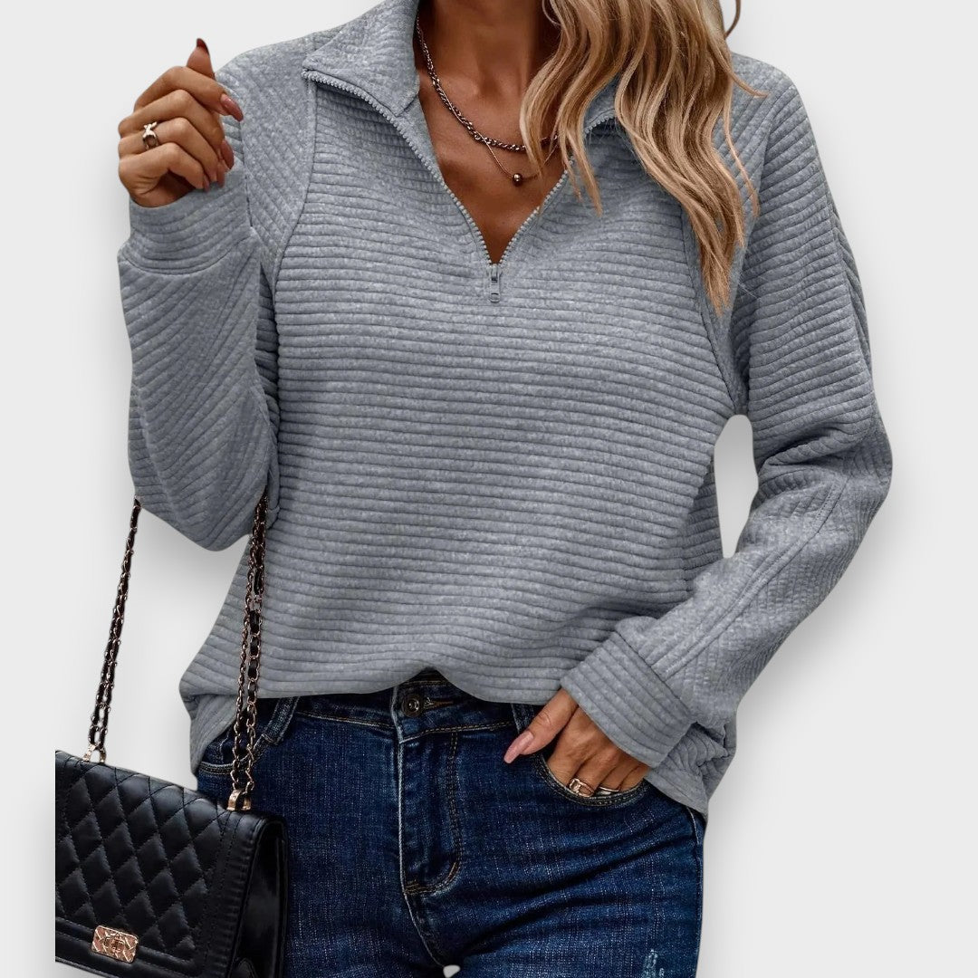 Berfin | Fermuarlı Kazak