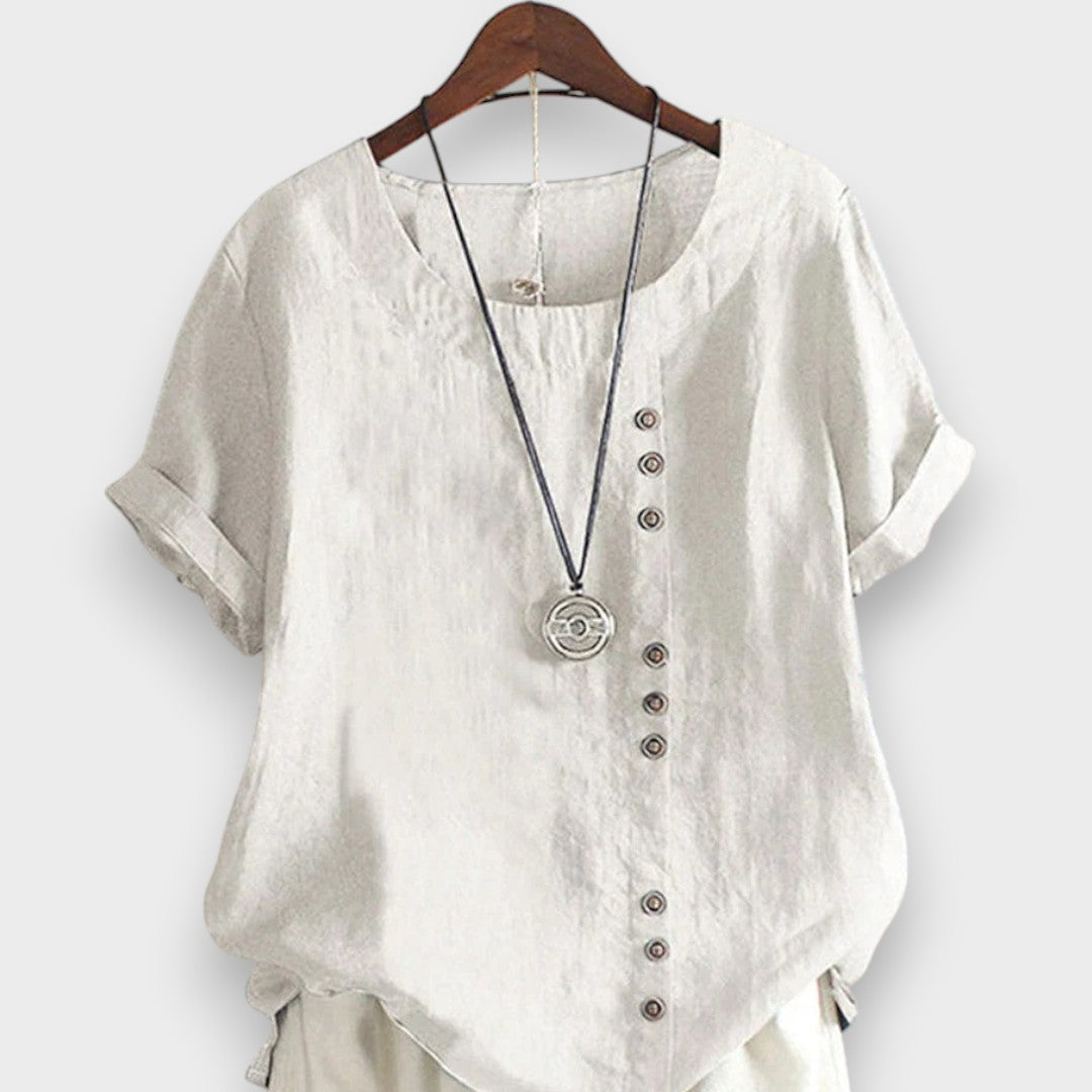 Kardelen | Kadın Kısa Kollu Bluz