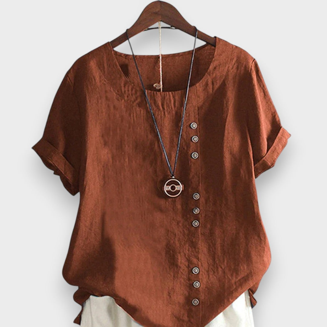 Kardelen | Kadın Kısa Kollu Bluz