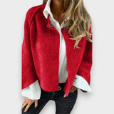 Lütfiye | Şık Geniş Kollu Kısa Ceket