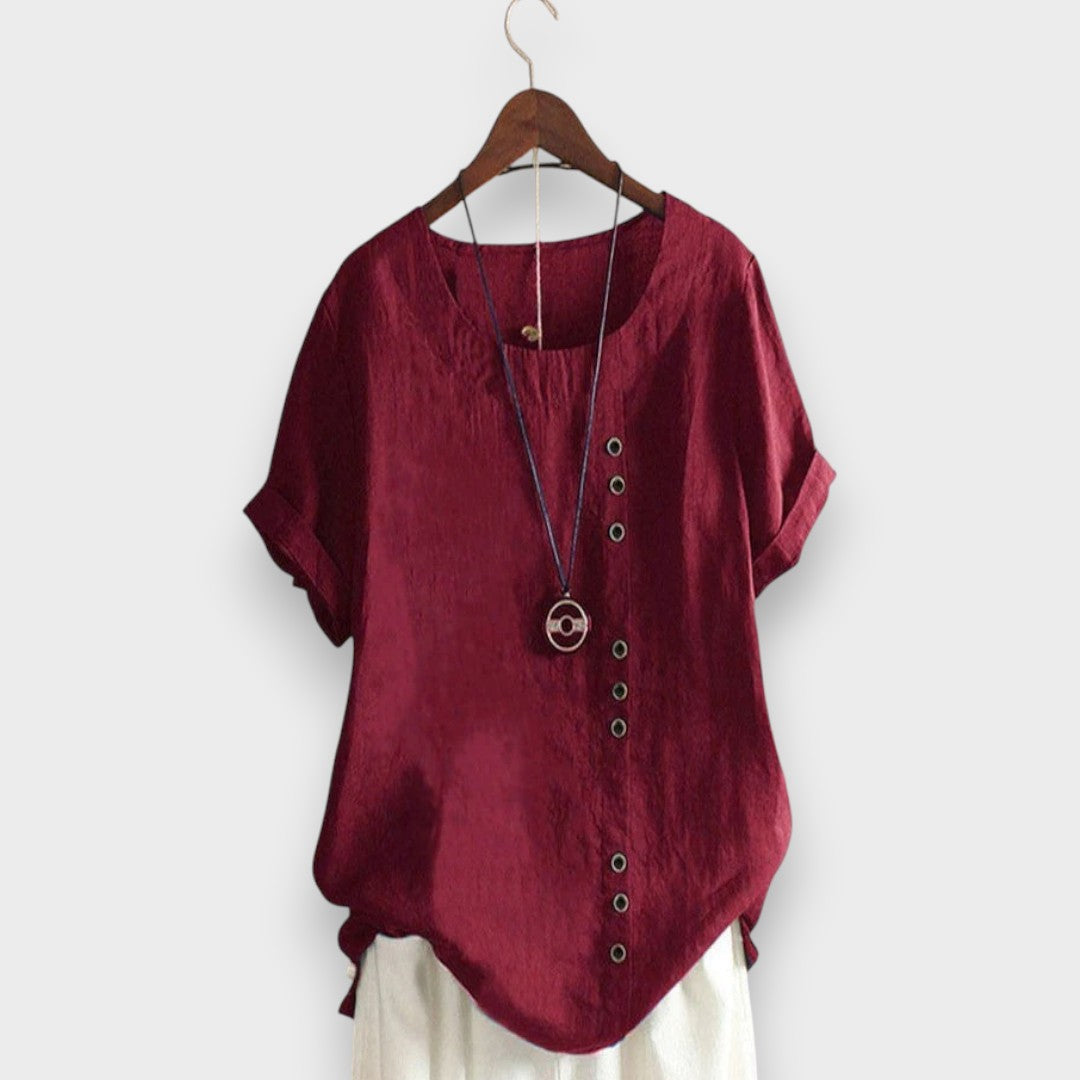 Kardelen | Kadın Kısa Kollu Bluz