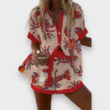 Ayşe | Kısa Pembe Yaz Takımı