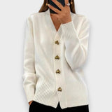 Duru | Yumuşak Kalpli Düğmeli Hırka